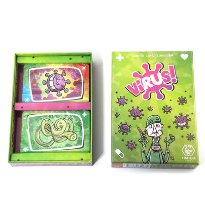 Virus! - Juego de cartas - El Juego mas contagioso. Edicion Española. +8 años VIRUS! 2 Evolution (Expansión) - Juego de cartas ( Beauty World Shop