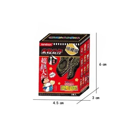 Crayon Shin-Chan Anime Figures Creative Peripheral Dinosaur Diary Baby Rice Grains Doll Model Blind Boxs Toys Children's Gifts Beauty World Shop