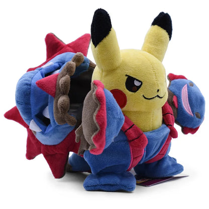 Cos Eevee Pikachu Cosplay Plush Toys Pikachu Peluche Lucario Stuffed Animal Doll Collectible Gift Cartoon Plushies Cute 20CM Beauty World Shop