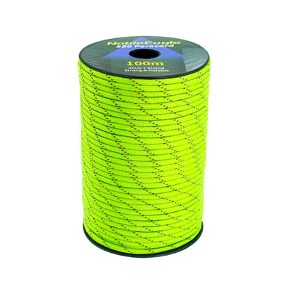 Reflective Paracord Military 7 Strand 4mm 550 Tactical Parachute Cord Camping Tent Lanyard DIY Bracelet Weaving Rope Beauty World Shop
