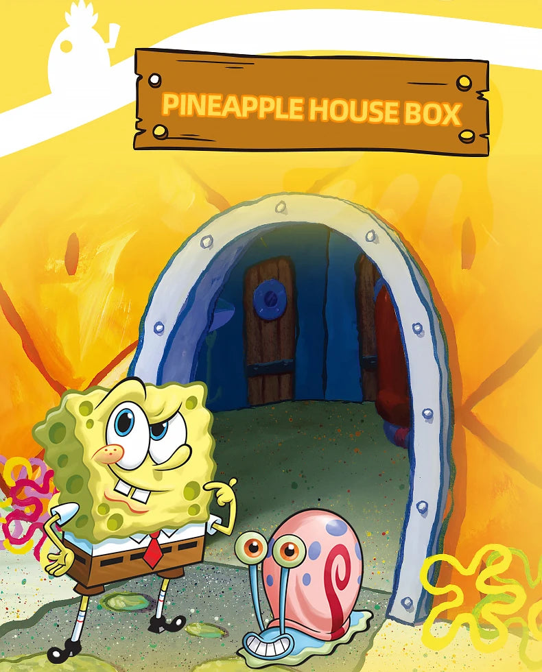 Spongebob Building Blocks Patrick Star Krusty Krab Squidward Tentacles Room Model Bricks Set Desktop Ornaments Kids Toys Gifts Beauty World Shop