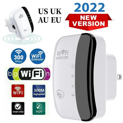 Wireless Signal Booster Wifi Extender Small Steamed Bun Network Repeater Ap Broadband Home Router Signal Amplification Extension Beauty World Shop