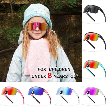 3-8 Years Old Brand Kids Cycling Sunglasses Boys Girls Outdoor Baseball Bike Bicycle Sport Eyewear Youth Gift UV400 Beauty World Shop