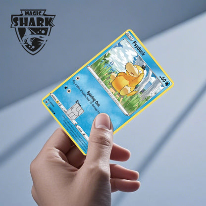 2025 New Pokemons Charizard Blastoise Bulbasaur Eevee Metwo Sticker Film Skin Cover for Credit Debit Card Beauty World Shop