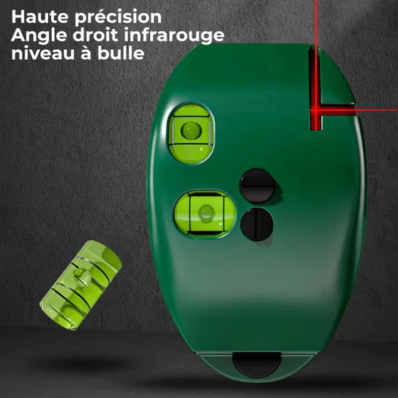 Vertical Mouse Laser Level Infrared Horizontal Line Right Angle Bubble Level Leveling 20M Long Distance 2 Lines Laser Levels ﻿ Beauty World Shop