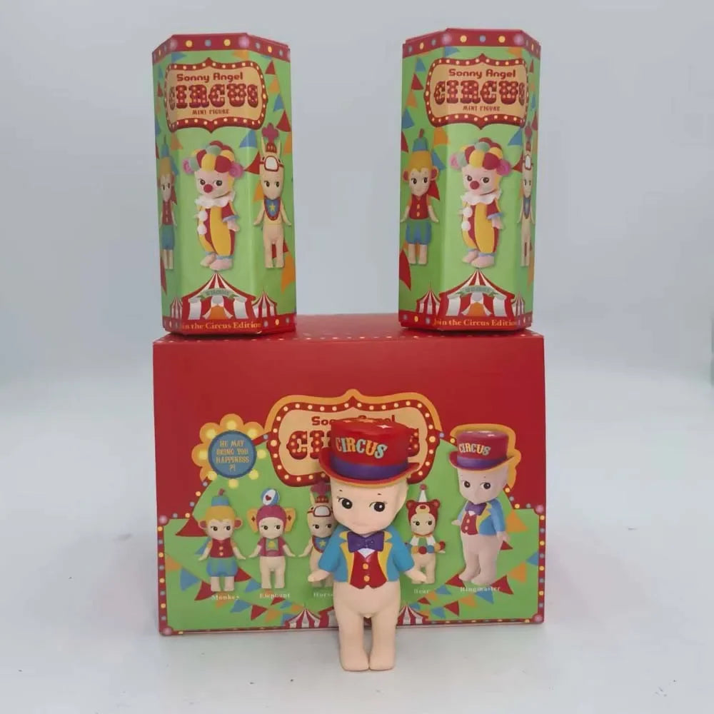 Sonny Angel Circus Series Blind box Action Figures Cute Mysterious Surprise Toy Anime Model Doll Child Christmas Gift Beauty World Shop