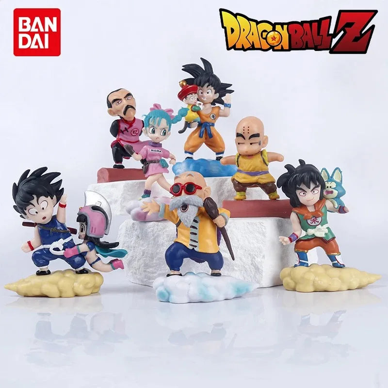 Dragon Ball Z Super Saiyan Son Goku Son Gohan Vegeta Broly Piccolo Majin Buu Action Figure Set Anime Figurines Model Gifts Toys Beauty World Shop