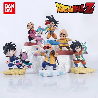 Dragon Ball Z Super Saiyan Son Goku Son Gohan Vegeta Broly Piccolo Majin Buu Action Figure Set Anime Figurines Model Gifts Toys Beauty World Shop