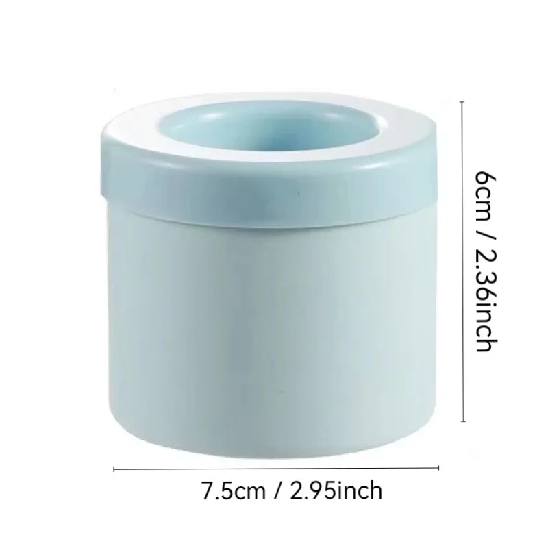 Silicone Ice Cube Mold Round Ice Bucket Summer Homemade DIY Refrigerator Freeze Ice Maker Creative Ice Cube Mold Barware Tools Beauty World Shop