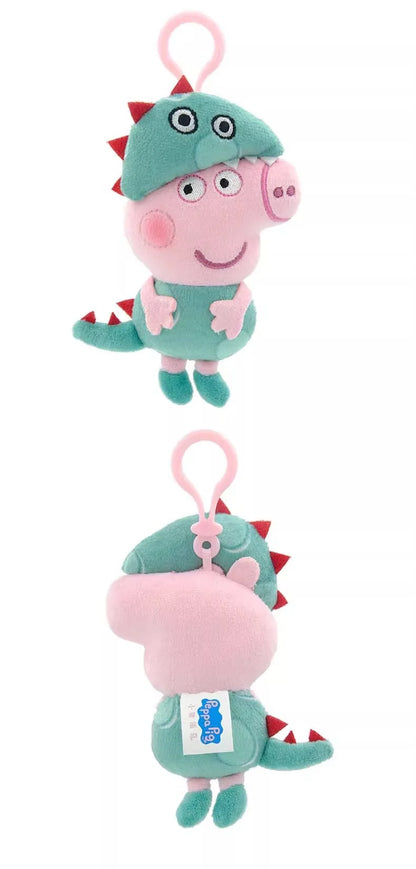 Genuine Peppa Pig George Stuffed Plush Toys High Quality Keyring Hot Cartoon Animal Keychain Doll Pendant Kids Christmas Gifts Beauty World Shop