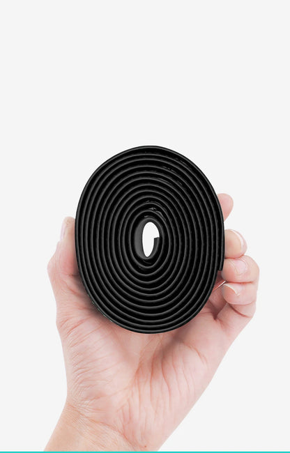2Pcs Anti-Slip Handlebar Tape PU Road Bike Shock Absorption Handle Bar Tape With Bar End Plugs For Bicycle Racket Cycling Tools Beauty World Shop
