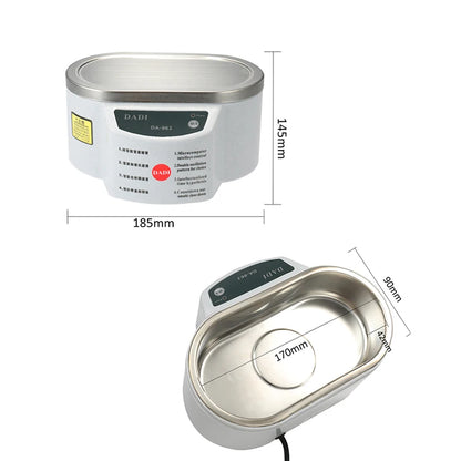 Digital Ultrasonic Cleaner Bath For Jewelry Parts Glasses Manicure Stones Cutters Dental Razor Ultrasound Cleaner Machine Beauty World Shop
