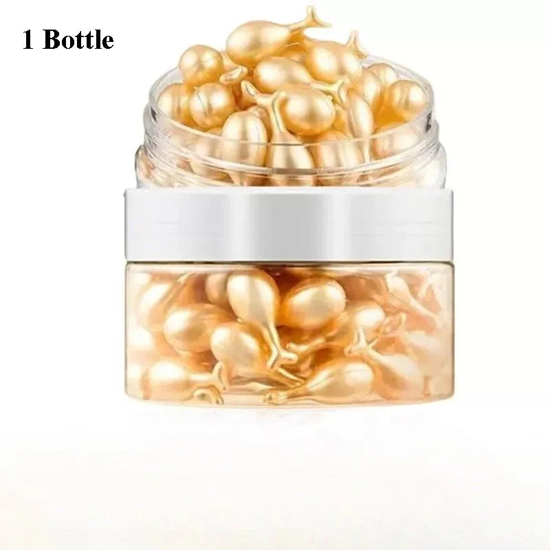 50Pcs Collagen Face Care Capsules Serum Spot Acne Wrinkle Remover Firming Whitening Hyaluronic Acid Essence Skin Care New style Beauty Trend Shop