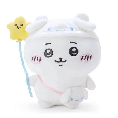 Self-deprecating Bear Chiikawa Sanrioi hachiware Plush Toy Co-branded Doll Pendant Cute Jiyi Xiaohachi Usaki Bedroom Ornaments Beauty World Shop