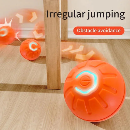 Smart Dog Toy Ball Electronic Interactive Pet Toy Moving Ball USB Automatic Moving Bouncing for Puppy Birthday Gift Cat Products Beauty World Shop