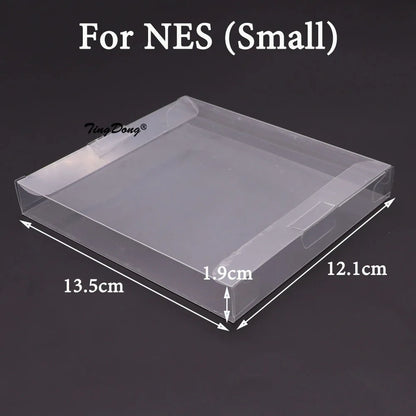 5/20PCS Clear Transparent Game Cartridge Box Case Games Plastic PET Protector for N64 NES SNES for ps5 ps4 ps3 GB GBA GBC Switch