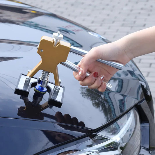 Car Body Sheet Metal Paintless Dent Plastic Puller Kit Auto Hail Pit Removal Repair Tools Hot Multiple Sizes Suction Cup Set Beauty World Shop