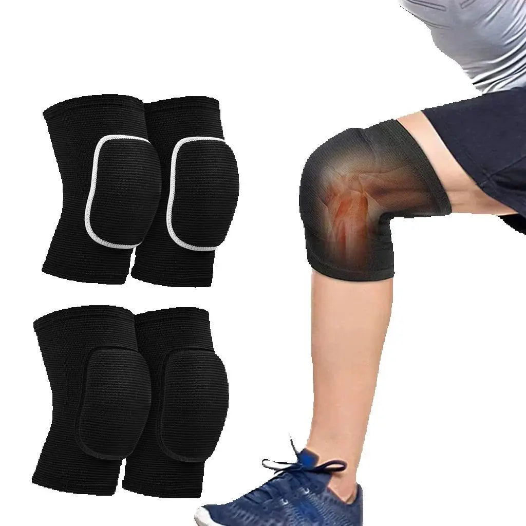 WorthWhile Dancing Knee Pads for Volleyball Yoga Women Kids Men Patella Brace Support EVA Kneepad Fitness Protector Work Gear Beauty World Shop