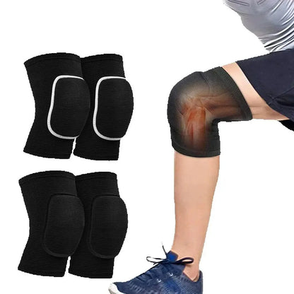 WorthWhile Dancing Knee Pads for Volleyball Yoga Women Kids Men Patella Brace Support EVA Kneepad Fitness Protector Work Gear Beauty World Shop