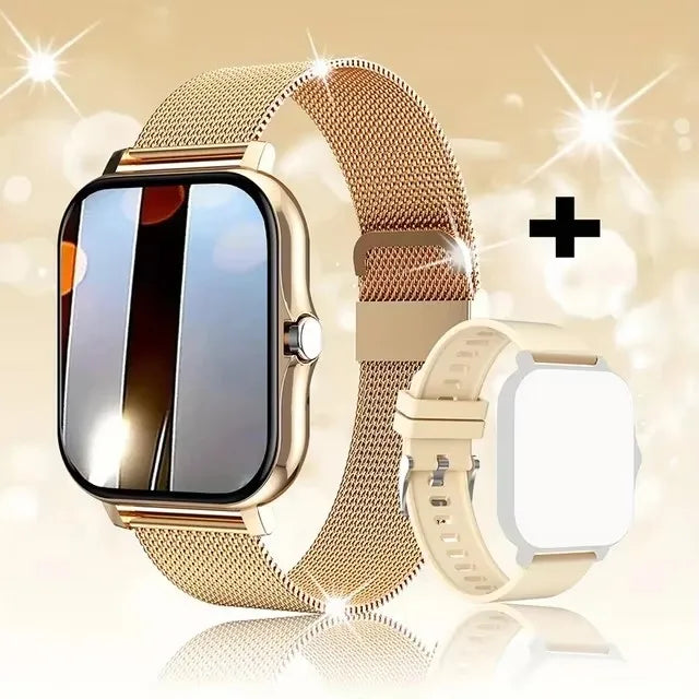 1.83'' Waterproof Smart Watch with Message Answer Call Sleep Monitoring Sports Pedometer Information Alerts For iPhone Android Beauty World Shop