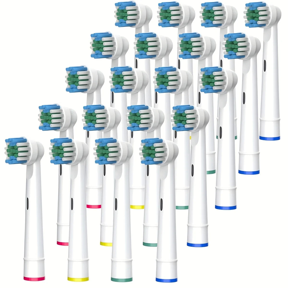 4/12/16/20 Pcs Replacement Toothbrush Heads Compatible with Oral-B Braun Professional Electric Toothbrush Heads Brush Heads Beauty World Shop