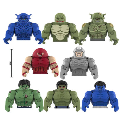 Movable Model Brick Juggernaut Lizard Rhino Abomination Assemble Compatible Action Figures Puzzle Kids Toy Building Blocks Gifts Beauty World Shop