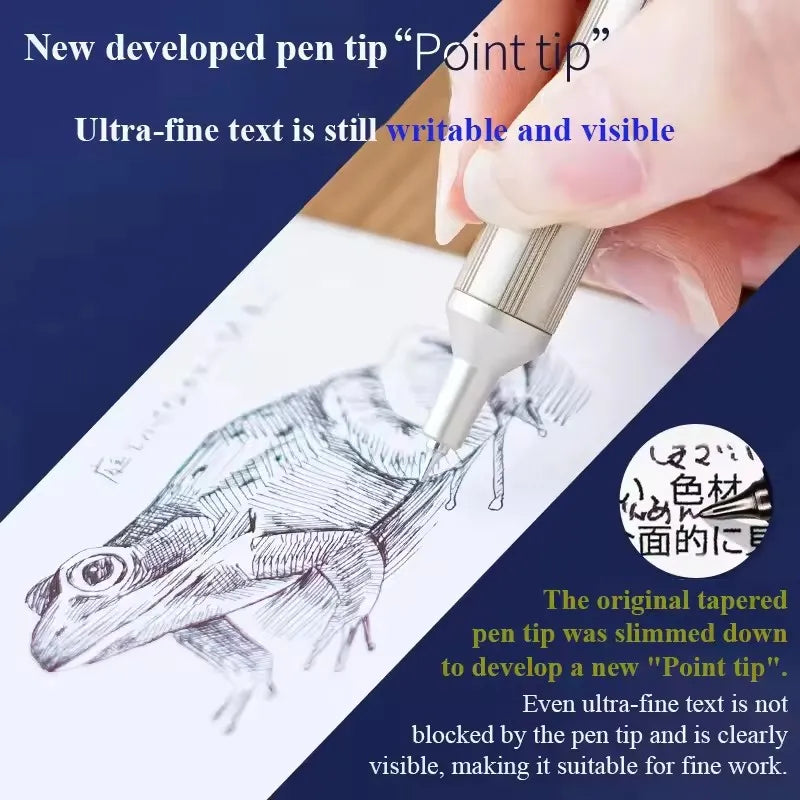 Uni SXN-1003 JETSTREAM EDGE Ballpoint Pens Ultra-fine Luxury Men's Pen, Small-word Annotations Fine Writing Japanese Stationery Beauty World Shop