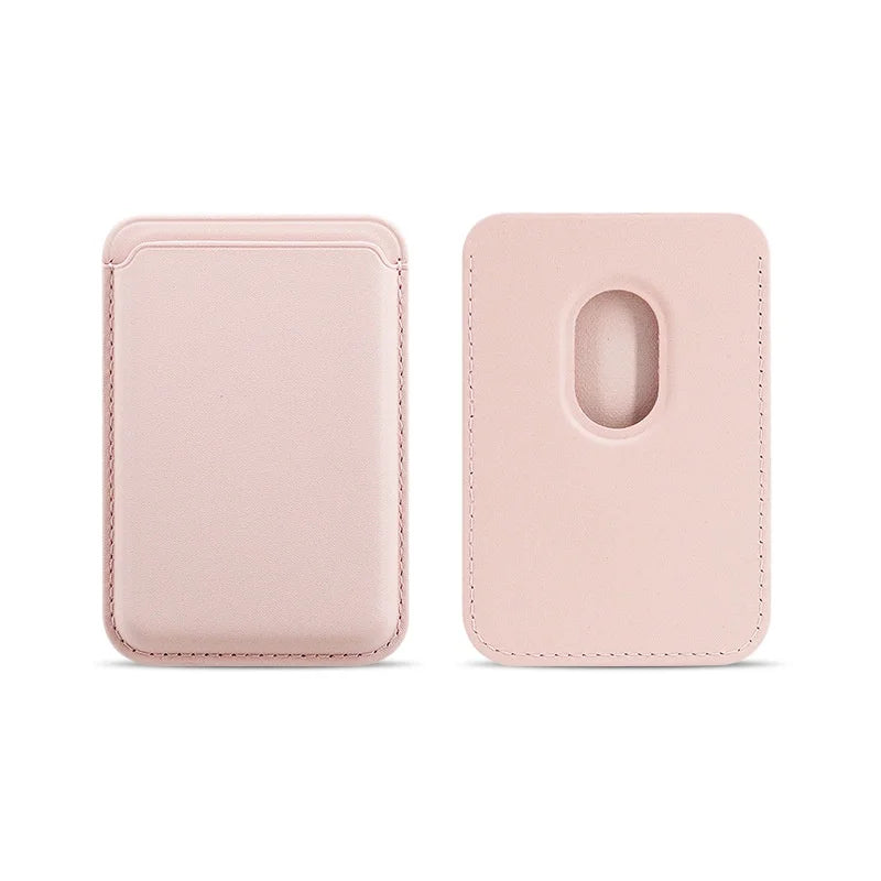 Magnetic MagSafe Wallet - PU Leather Card Holder Case for IPhone 12/13/14/15/16, Slim MagSafe Accessory with Card Storage Beauty World Shop