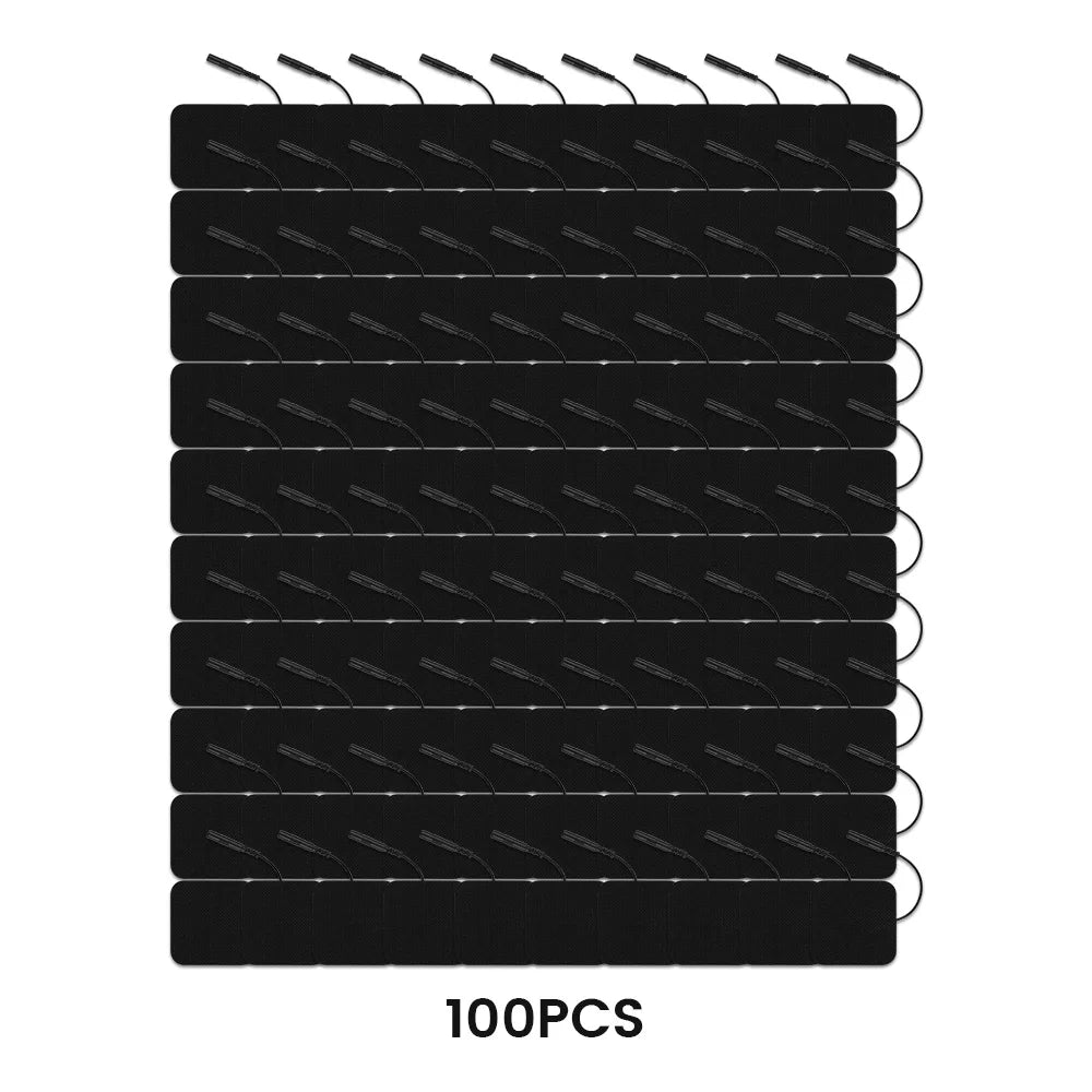 4x4cm 5x5cm Self Adhesive Electrodes Pads EMS Tens Massager Patch Nerve Muscle Stimulator Physiotherapy Therapy Body Massager Beauty World Shop