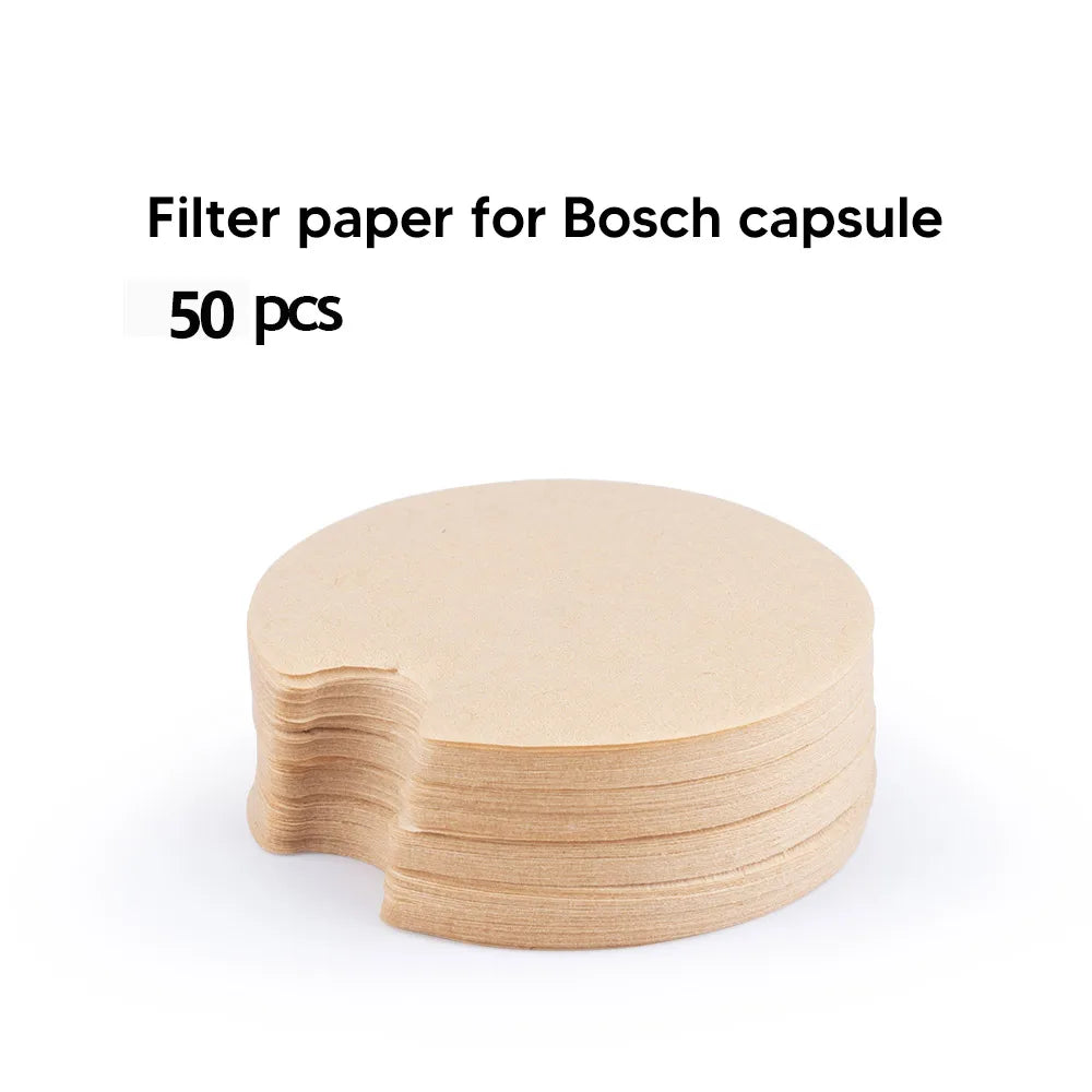 60/180200/220ML Reusable Coffee Capsule Pods for BOSCH-s Machine Tassimo Refillable Filter Pod Silicone Lid Replacement Beauty World Shop