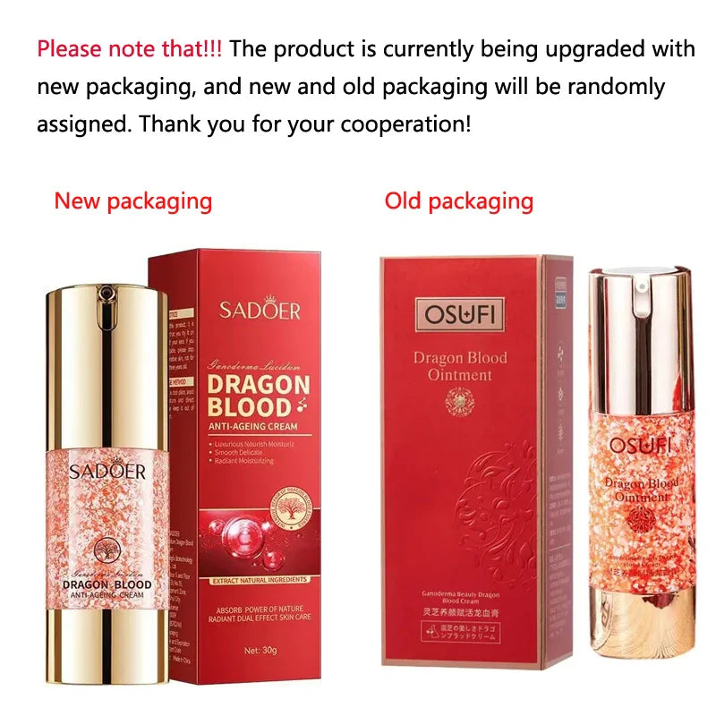 Moisturizing Face Cream Dragon Blood Face Cream Nourishing Skin Lightening Moisturizing Water Cream Skincare Blood-activating Beauty Trend Shop