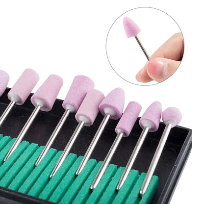 Professional 6-in-1 Electric Nail Drill Set - Nail File Pen for Filing, Polishing & Exfoliating