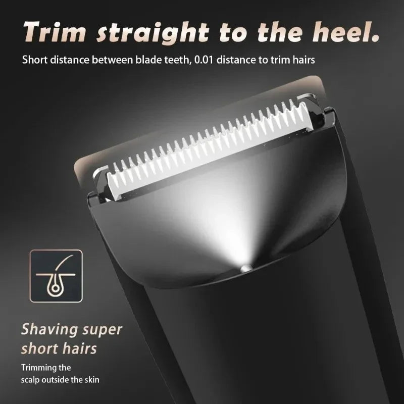Men's body trimmer, electric shaver, electric inguinal and hair trimmer, ceramic blade male hygiene shaver trimmer, full body Beauty World Shop