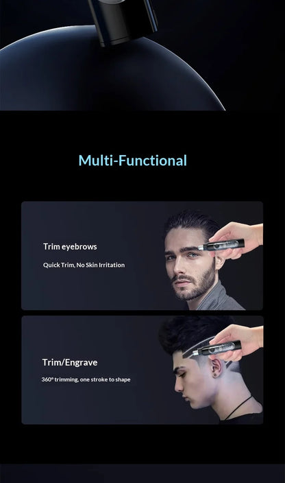 Portable Nose Ear Hair Trimmer Electric Clipper for Men Women Rechargeable Painless Hair Removal Kit Beauty World Shop
