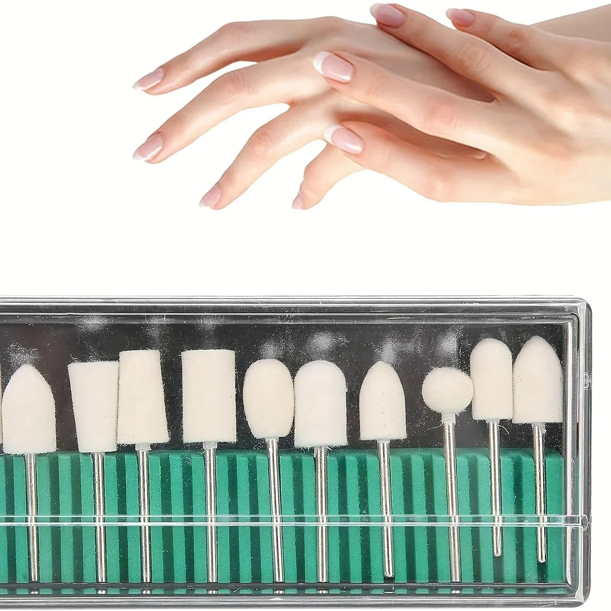 Professional 6-in-1 Electric Nail Drill Set - Nail File Pen for Filing, Polishing & Exfoliating