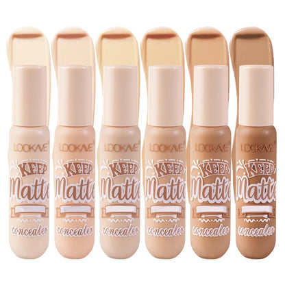 Liquid Concealer Stick Foundation Cream 6 Color Moisturizing Full Coverage Acne Dark Circle Natural Matte Concealer Cream Makeup Beauty World Shop