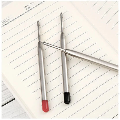 98mm1.0mm Ballpoint Pen Refills For Parker Pens Medium Point Blue Red Black Ink Rods For Writing Office Stationery Beauty World Shop