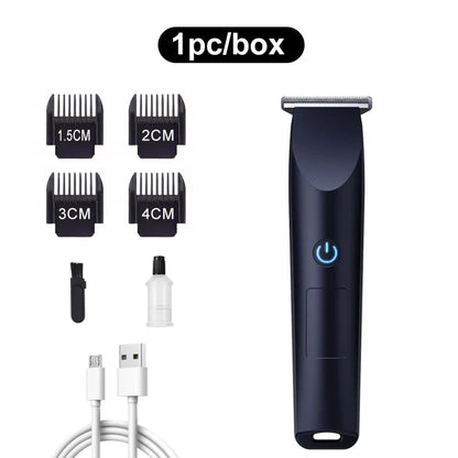 Design of adjustable cutter head with USB charging for electric hair clipper hair and beard trimming Beauty World Shop