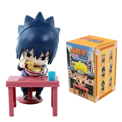 2026 In Stock Hot Sale Bandai Naruto Breeze Ramen Lamian Noodles Theme Blind Box Handmade Ornament Gift Naruto Sasuke Model Toys Beauty World Shop
