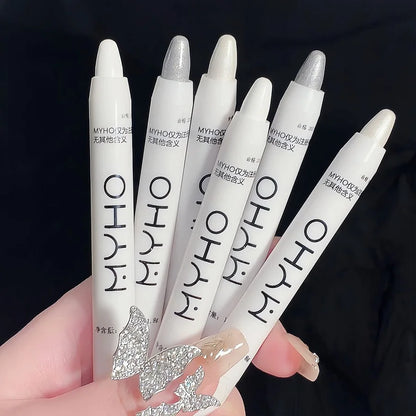 Lying Silkworm Pen Monochrome Brightening Highlight with Flash Eye Shadow Pen Beauty World Shop