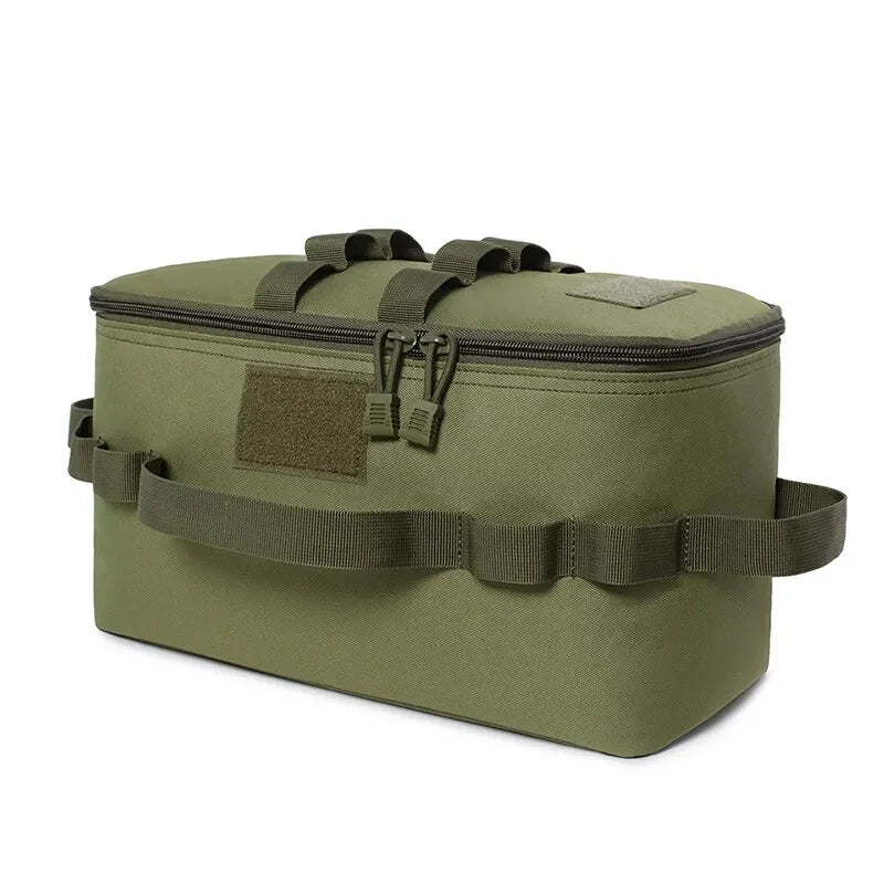 Outdoor Camping Gas Tank Storage Bag Large Capacity Ground Nail Tool Bag Gas Canister Picnic Cookware Utensils Kit Bag Beauty World Shop