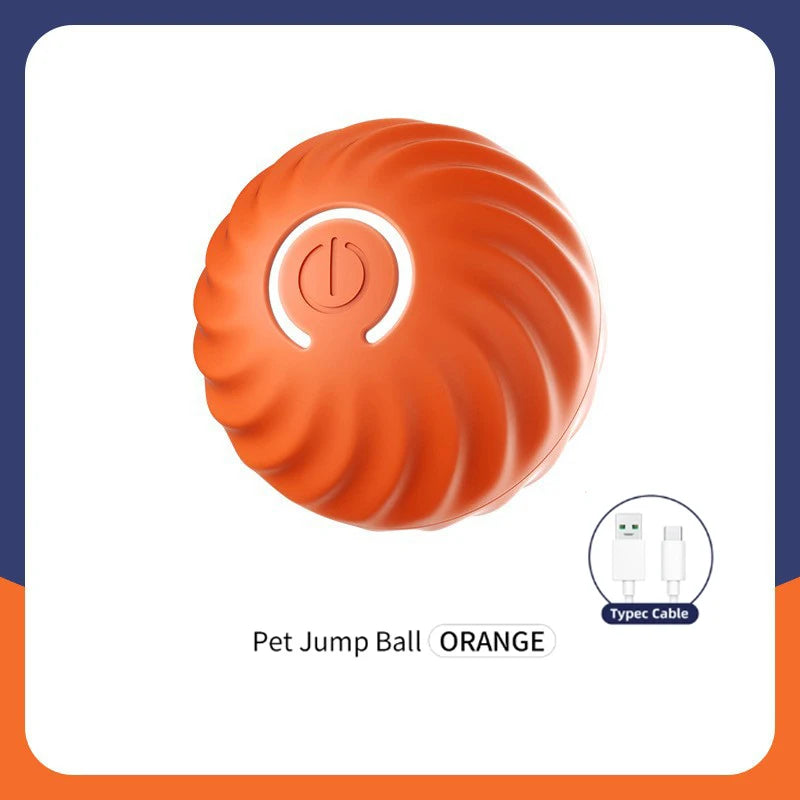 Smart Dog Toy Ball Electronic Interactive Pet Toy Moving Ball USB Automatic Moving Bouncing for Puppy Birthday Gift Cat Products Beauty World Shop