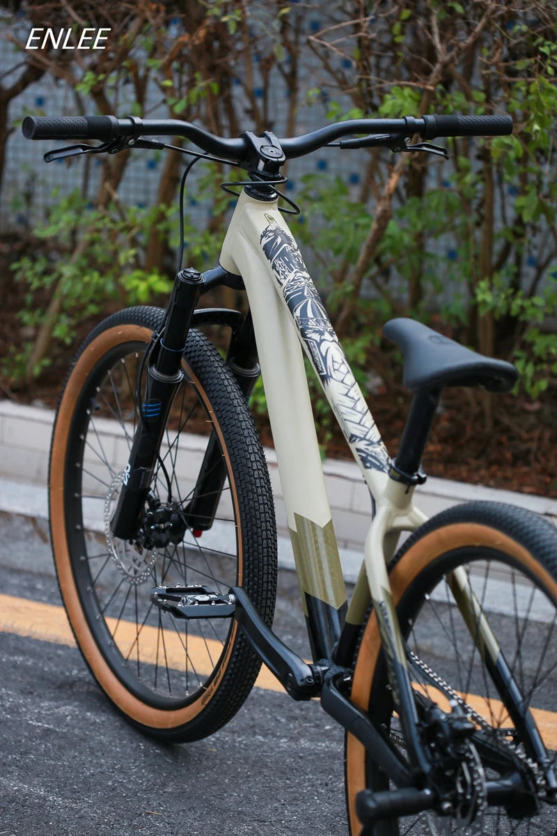 ENLEE The New Removeable Sticker Road Bicycle Paster Guard Cover 3D MTB Mountain Bike Scratch-Resistant Protect Frame Protector Beauty World Shop