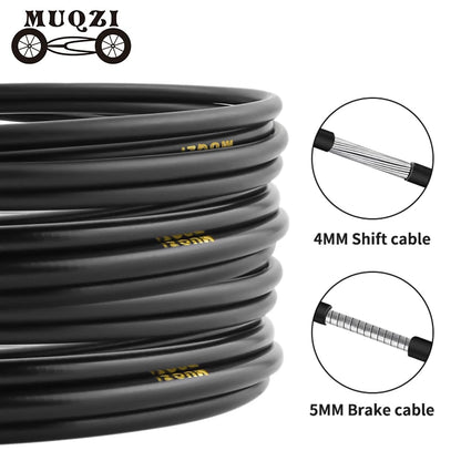 MUQZI 3m Cable Housing Brake Shift Line 4mm 5mm Housing Mtb Road Bike Derailleur Shifter Cable Brake Wire Beauty World Shop