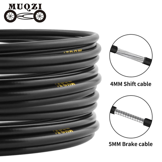 MUQZI 3m Cable Housing Brake Shift Line 4mm 5mm Housing Mtb Road Bike Derailleur Shifter Cable Brake Wire Beauty World Shop