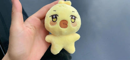 10CM Pop-up Store Doll Keychain ANITEEZ Cartoon Cute Plush Pendant Keyring Bag Accessories Kpop Yunho Yeosang Fans Gifts Beauty World Shop