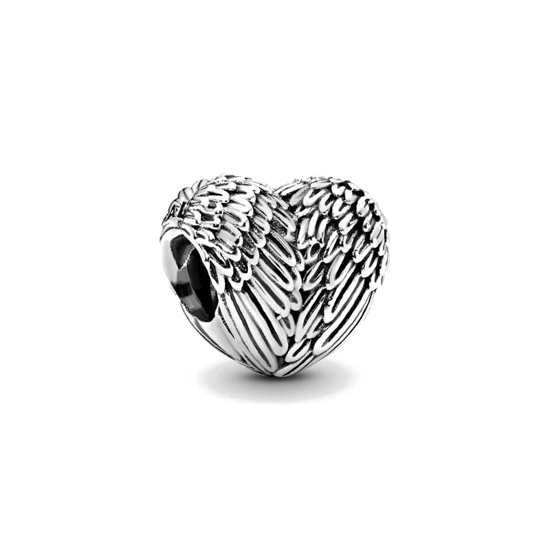 2025 New S925 Silver Spring Ball Bear Cross Pendant Suitable for Original Bracelets DIY Accessories Women's Charm Jewelry Gifts Beauty World Shop