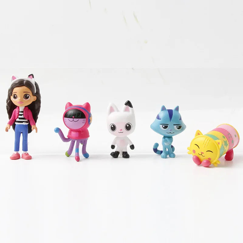 Gabby's Dollhouse Action Figure Toys Cute Doll Collection Cartoon Model Beauty World Shop