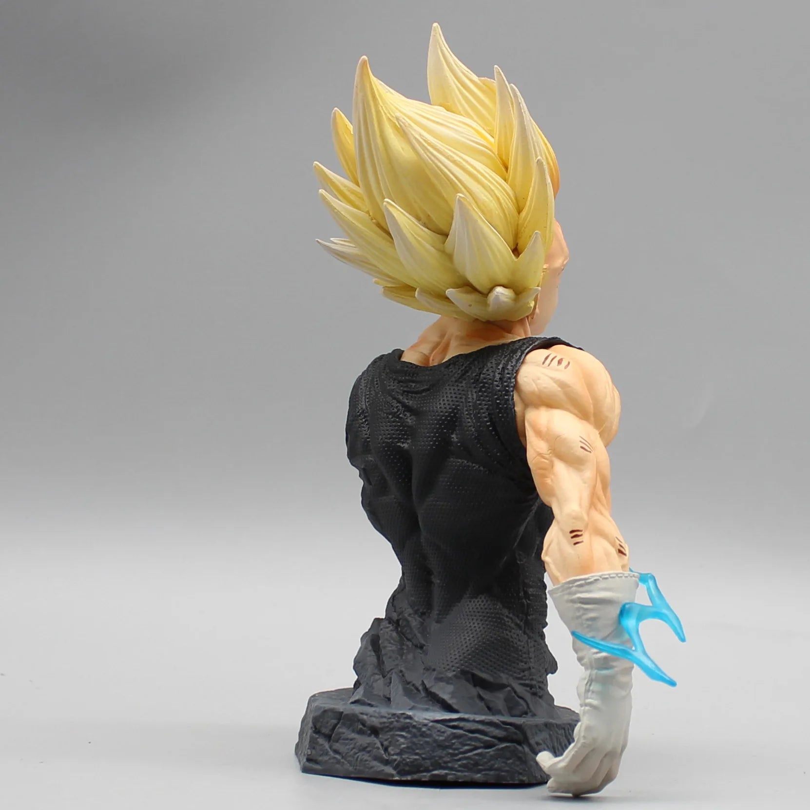 16.5cm Dragon Ball Majin Vegeta Bust Anime Action Figure Model Statue Collection Desktop Decoration Ornament Toys Boys Gifts Beauty World Shop