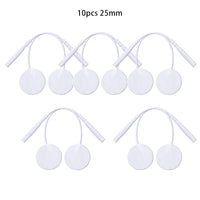 10pcs 25mm white